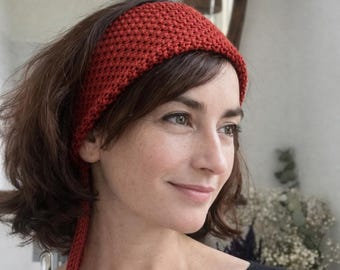 One Skein Knitting Pattern– 3 in 1: Small Scarf / Neckerchief / Bandana & Summer Top – Beginner Multiway Pattern. Project for yarn leftovers