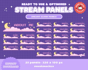 Moon Twitch Panels Etsy Moon Twitch Panels Etsy