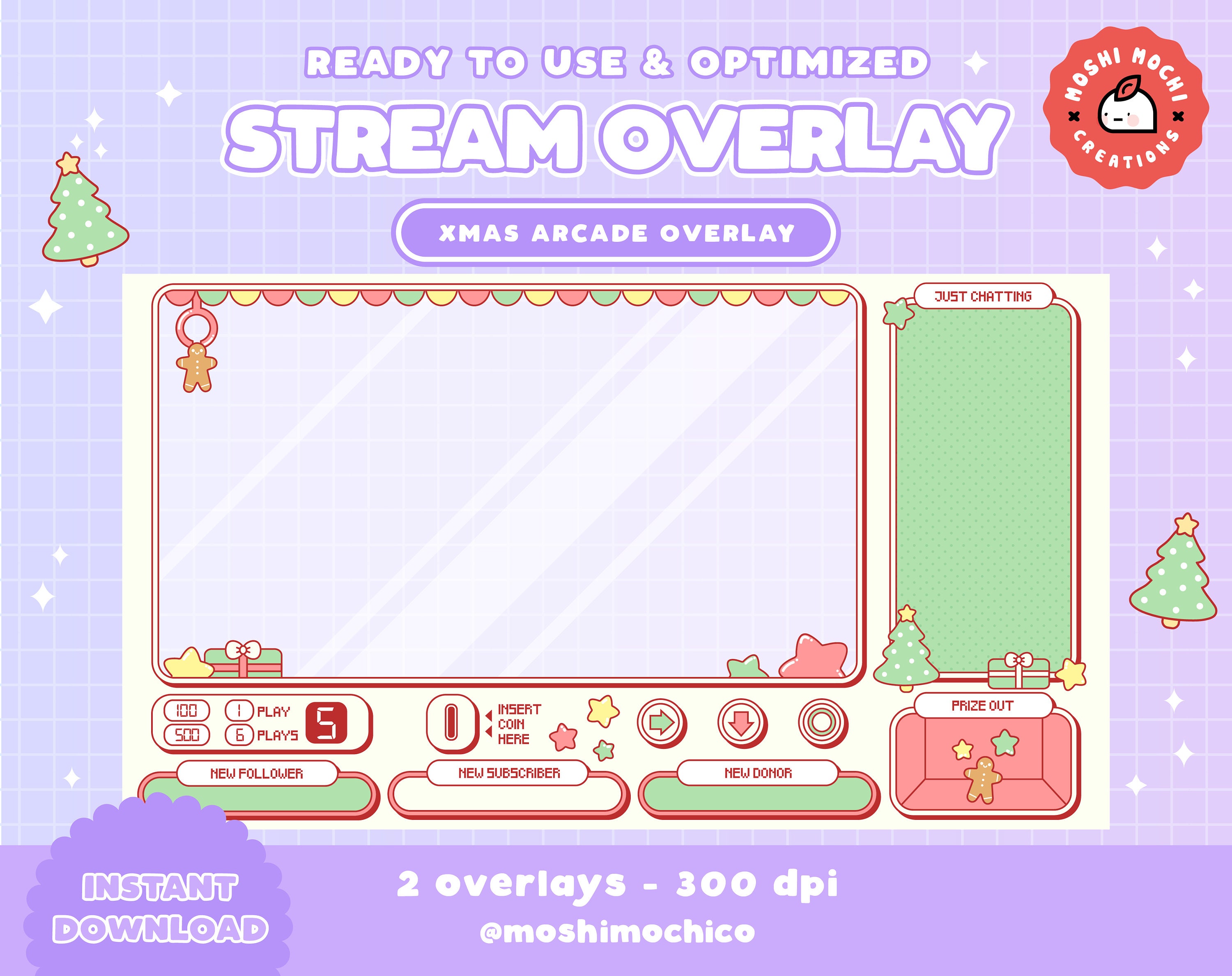 Just Chatting Overlay for Twitch Professionals - Start Now!