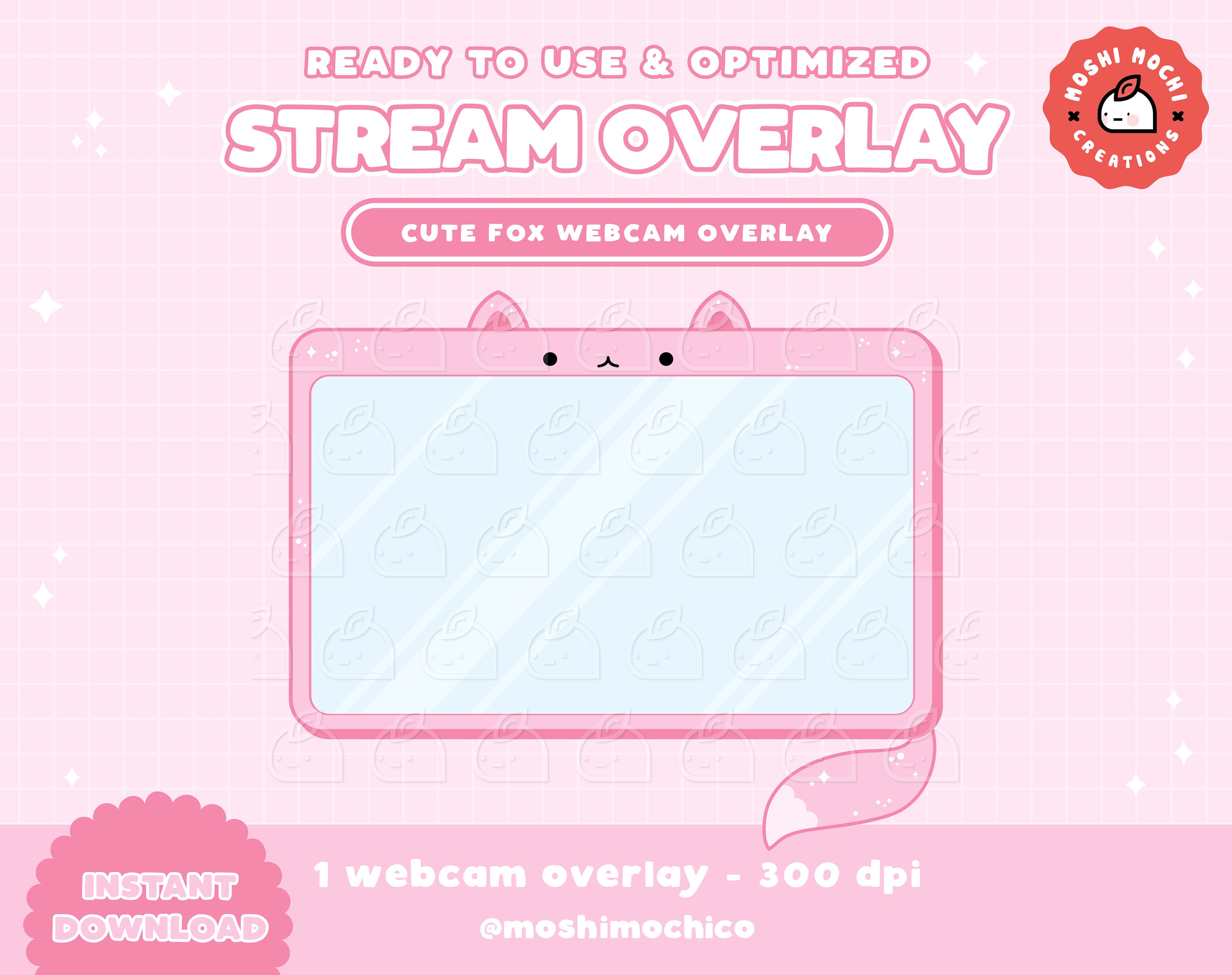 Cute Rabbit Webcam Overlays for Streaming by Oksana qoqsik on Dribbble