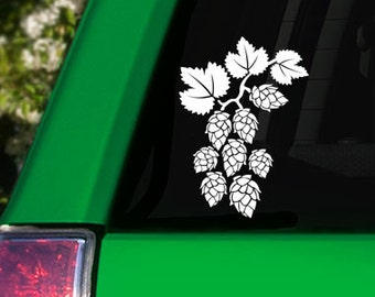 Hops Vine Car Window Decal Car Sticker Vinyl Decal Window Sticker Car Accesory