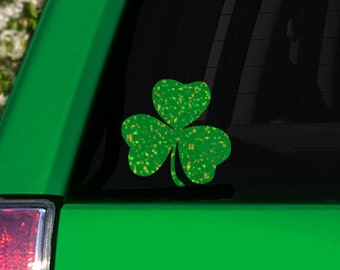 Irish Lucky Shamrock Car Window Decal Car Sticker Vinyl Decal Window Sticker Car Accesory