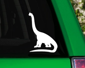 Brachiosaurus Dinosaur Car Window Decal Car Sticker Vinyl Decal Window Sticker Car Accesory