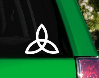 Irish Trinity Knot Car Window Decal Car Sticker Vinyl Decal Window Sticker Car Accesory