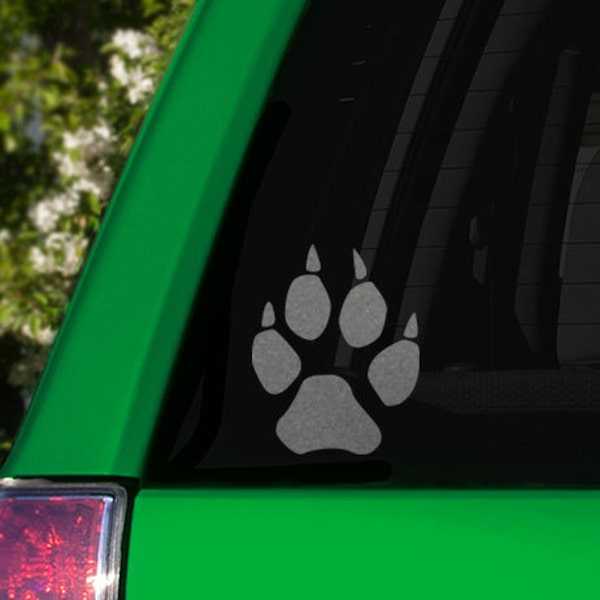 Wolf Paw Print Etsy
