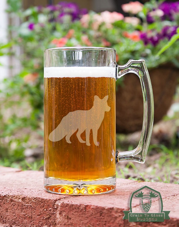 Personalized Hole-in-One Beer Mug - The Glass Fox