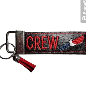 Embroidered AA Crew Bag Tags
