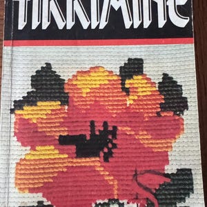 Livre de broderie estonienne vintage : travaux manuels, modèles et techniques de Tikkimine