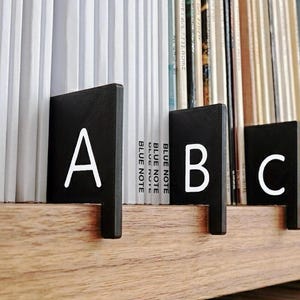 Classic EdgeSet™ A–Z Vinyl Record & CD  Dividers 3.15 in