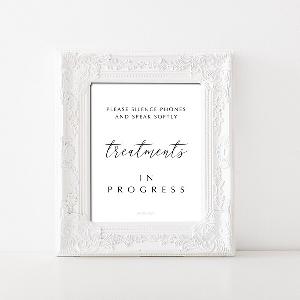 Quiet Please Sign - Etsy