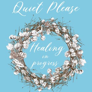 Please Speak Softly Massage in Session, Printable black on white do not disturb Sign for spa retreat, therapy 5x7 18x24 jpg pdf image 9