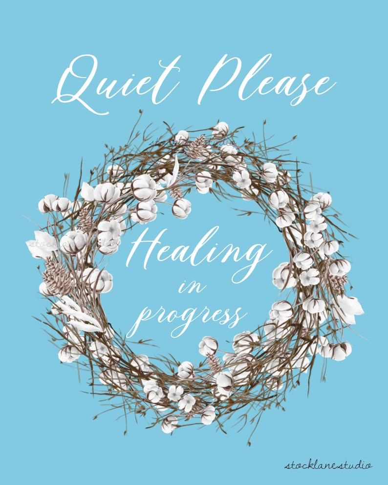Please Speak Softly Massage in Session, Printable black on white do not disturb Sign for spa retreat, therapy 5x7 18x24 jpg pdf image 9
