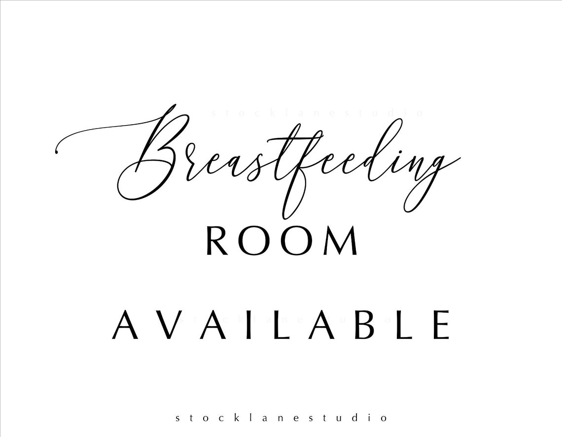 Printable Lactation Room DIY 2 Sided Sign Quiet Please - Etsy