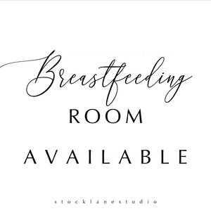 Printable Lactation Room DIY 2 Sided Sign, Quiet Please Breastfeeding ...