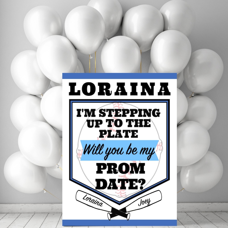 Softball Promposal - Etsy