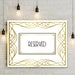 Digital Private Party Event Sign, Printable Festive Gold White Art Deco ...