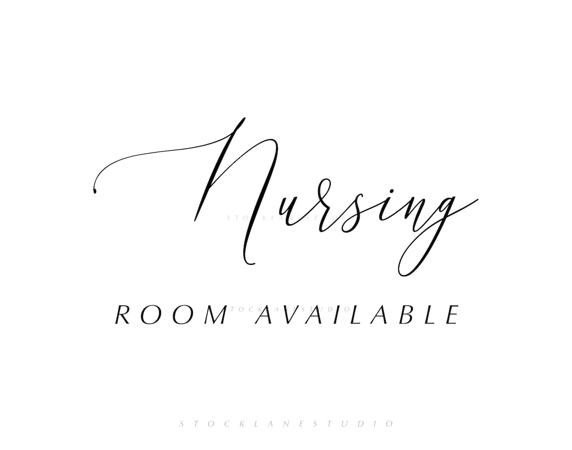 Printable Breastfeeding Room Double Sided Door Signs Knock - Etsy