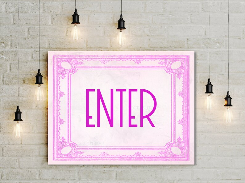 Printable Room Signs