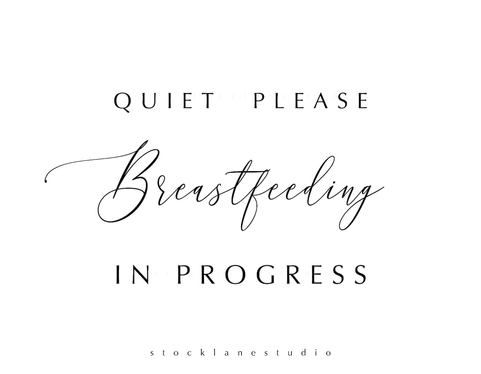 Printable Lactation Room Sign Lactation Station DIY New - Etsy