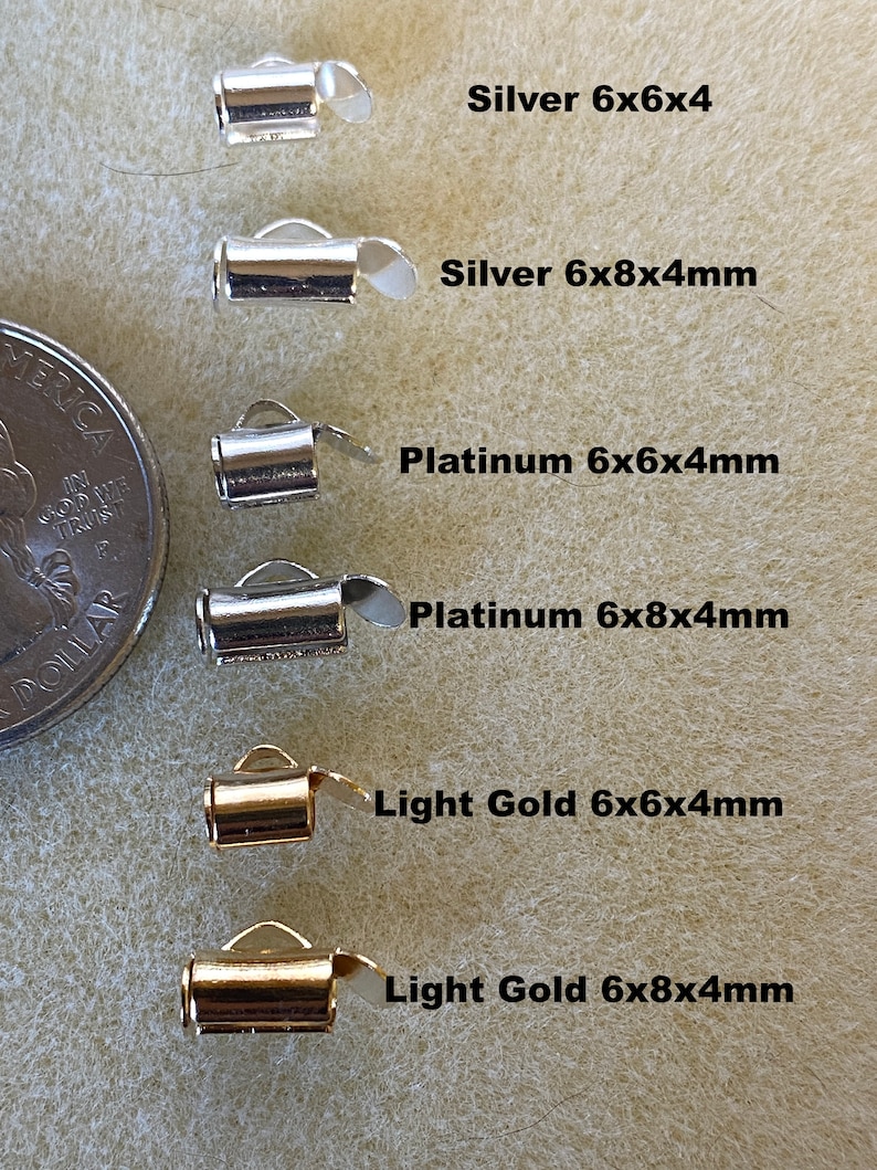 Slide on Tube Clasp Pack of 20 Etsy