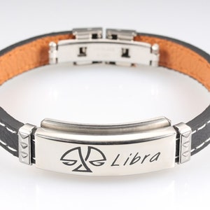 Zodiac Leather Bracelets