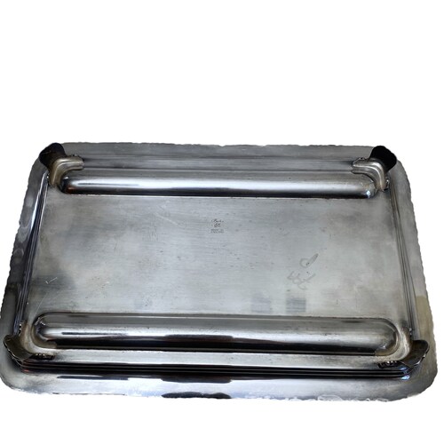 Vintage Desk Tray By Barker Ellis Made in England Ink shops Well English Vanity Silverplate Metalware