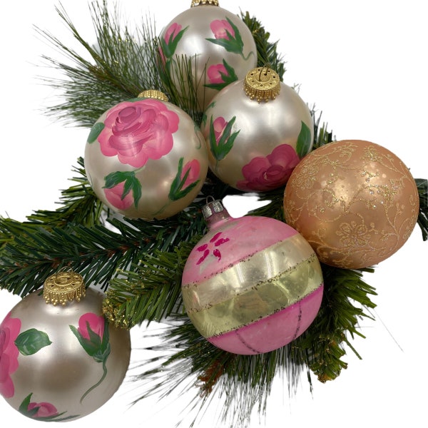 Krebs Pink Ornaments Etsy