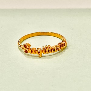 Sagittarius zodiac sign ring is made in Solid Gold, sterling silver, platinum by mozi jewelry.