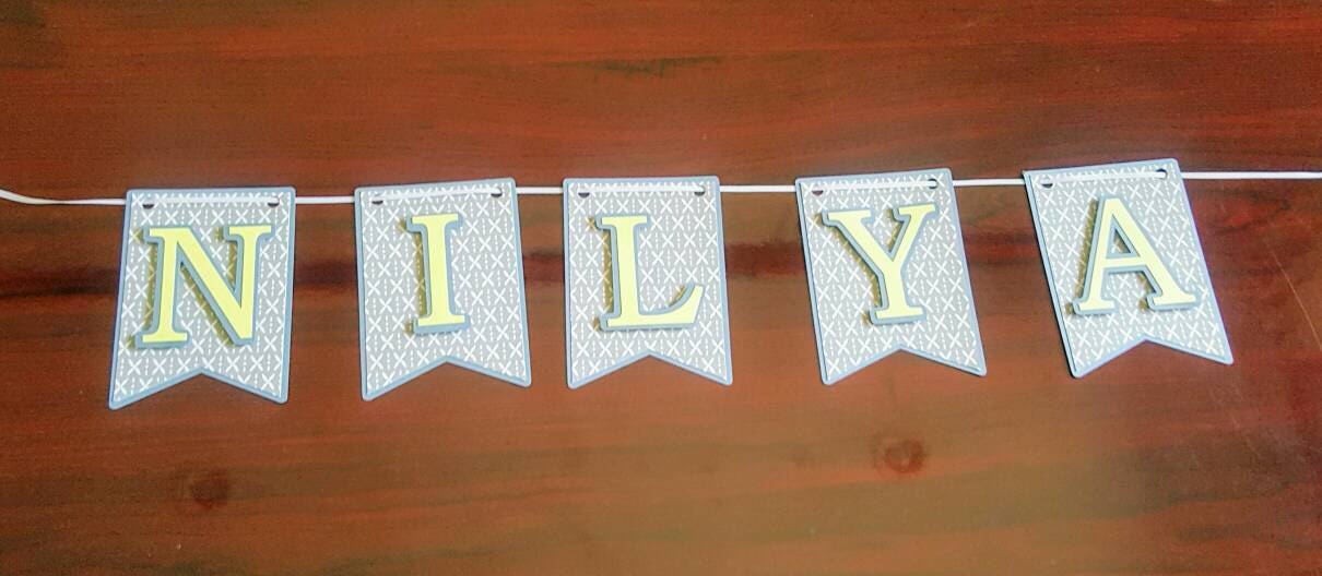 Custom name banners. Personalized Party banners . Name banners Etsy