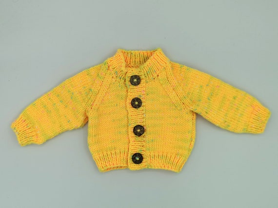 neutral baby cardigan