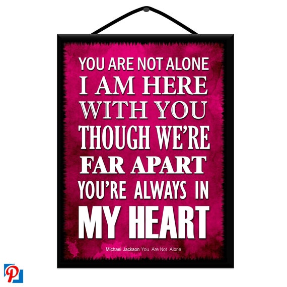 Michael Jackson You Are Not Alone Music Lyrics Etsy Michael Jackson You Are Not Alone Music Lyrics Etsy