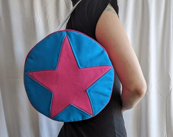 Ramona Flowers inspired star messenger bag! Round subspace purse