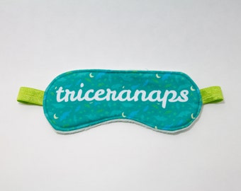 Triceranaps Sleep Eye Mask