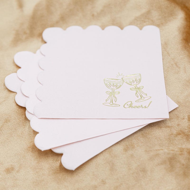Gift Box Cocktail Napkins, Set of 4 main image 1