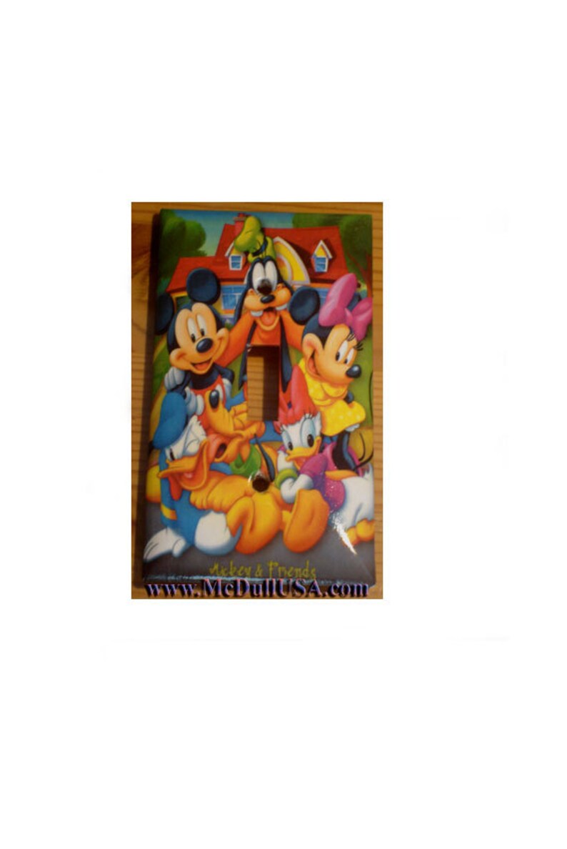 light plate cover,light switch plate home decor outlet plate outlet cover Disney Mickey various faces