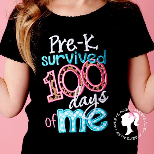 Girls 100th Day of School Shirt 100 Magical Days Unicorn Etsy