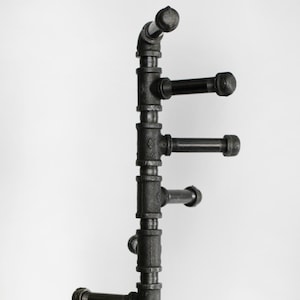 Iron pipe coat rack store