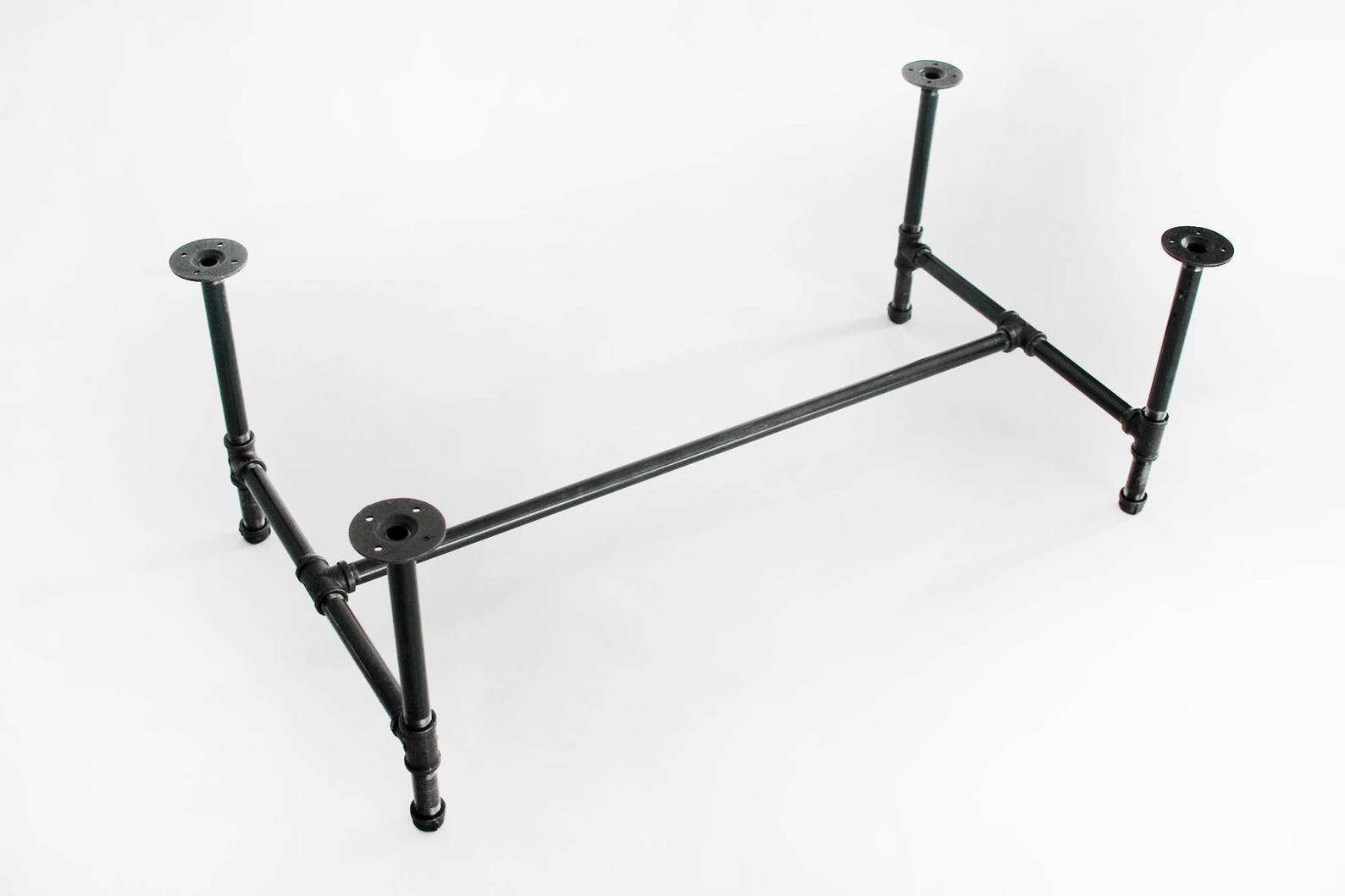Black Pipe Table Base 3/4 Coffee Table Legs DIY Stand Etsy Canada