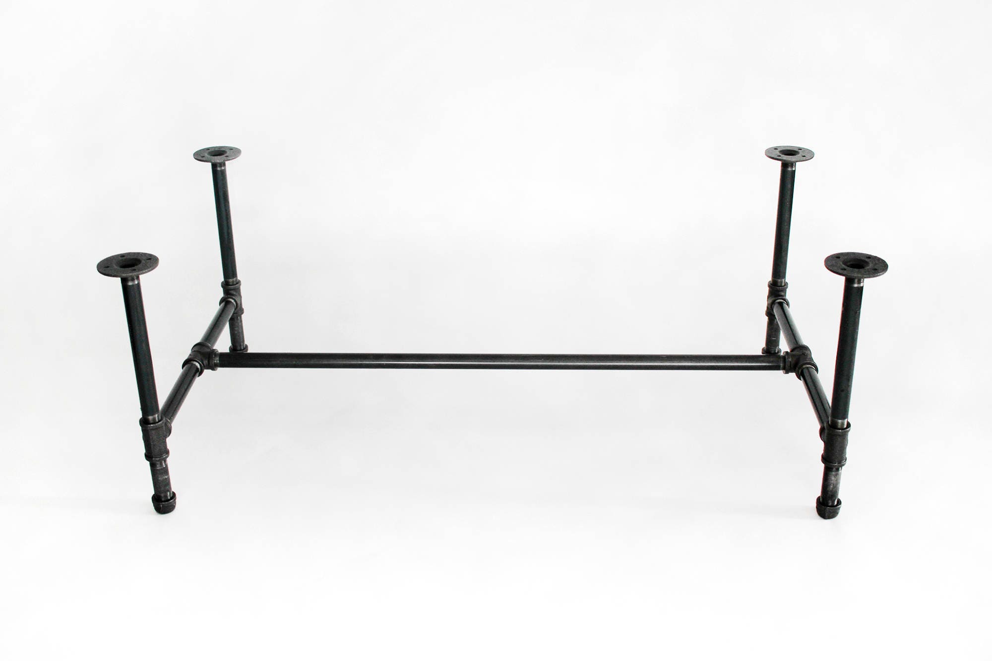 Black Pipe Table Base 3 4 Coffee Legs Diy Stand Black Pipe Table Base 3 4 Coffee, Black Pipe Furniture Base