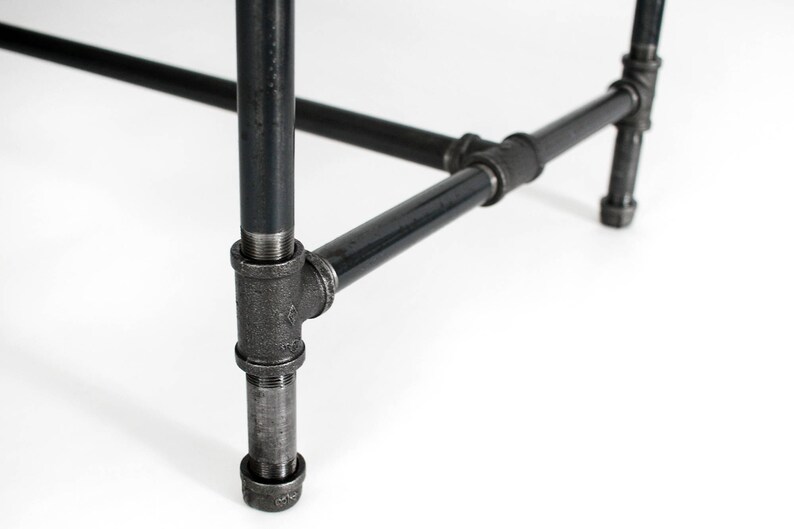 Black Pipe Table Base 3/4 Coffee Table Legs DIY Stand Etsy