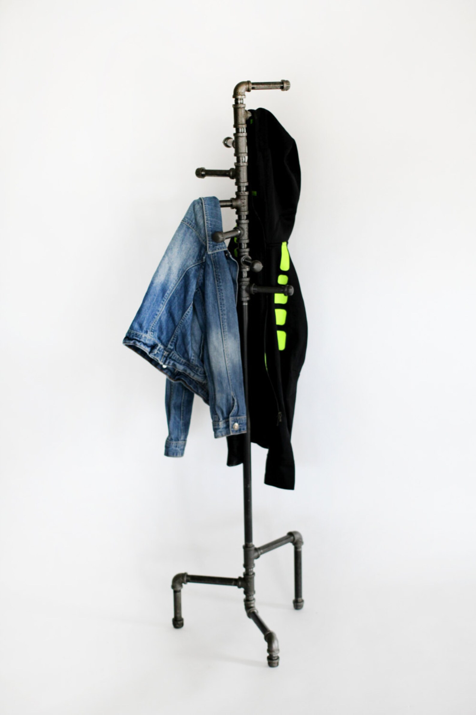 Children's Free Standing Coat Rack. Industrial Style Kids Etsy