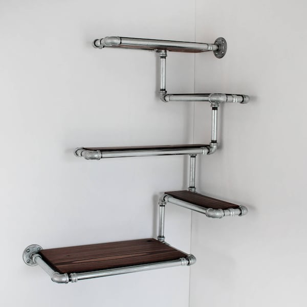 Galvanized Pipe Shelves Etsy