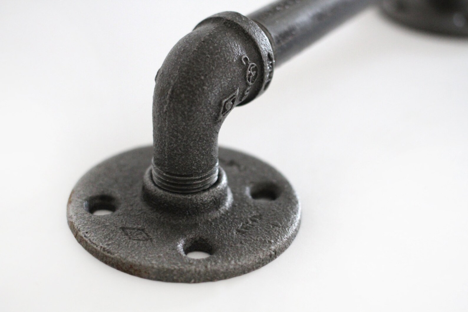 Multifunctional Black Iron Pipe Handle. 7 9 Etsy Canada