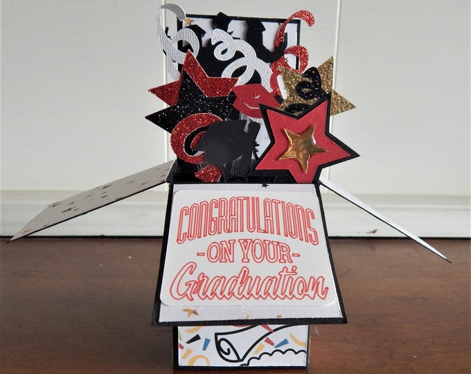 Congratulations on Your Graduation Pop up Card - Etsy