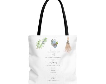 Canvas Tote bag Practical magic inspired