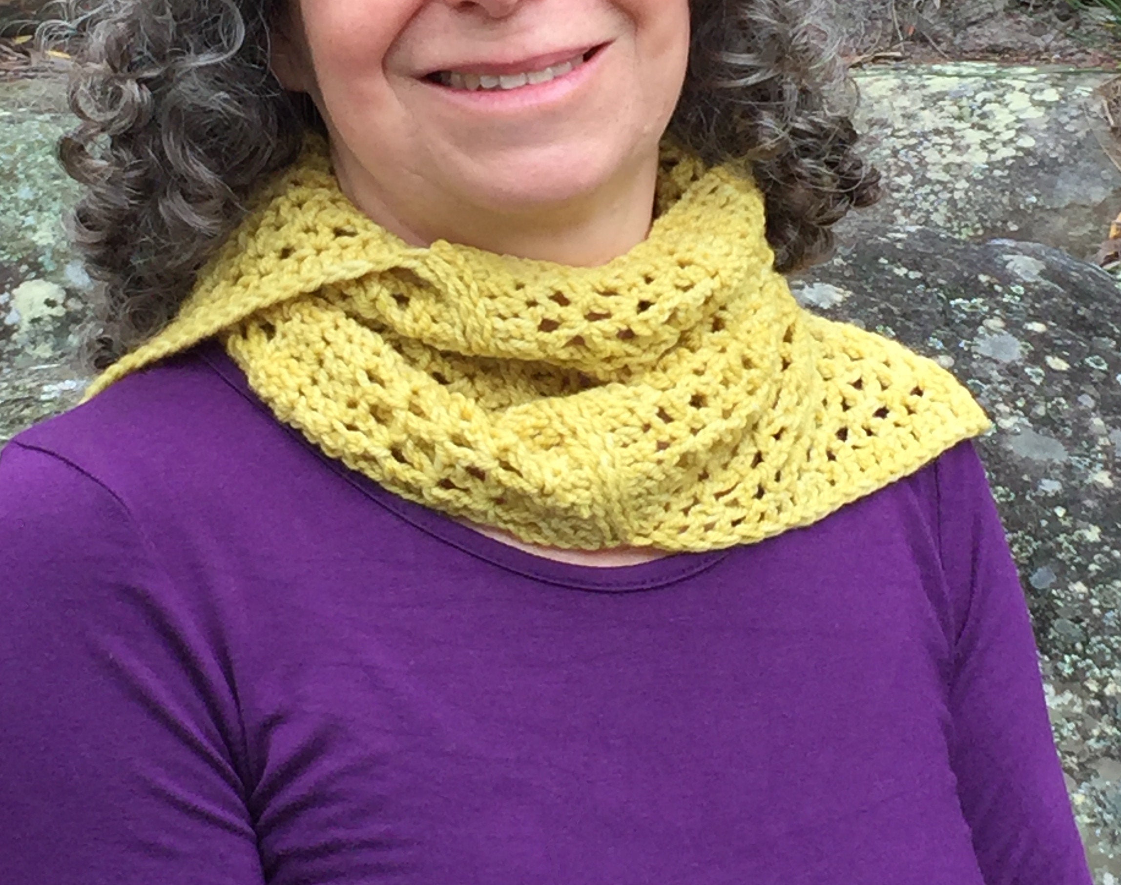 Kooky Cowl Pattern Crochet Cowl Pattern Easy Cowl Pattern Etsy