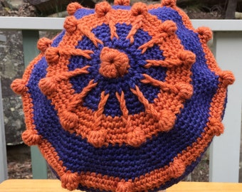 Patrón de boina Coming Together - patrón de boina de crochet - patrón de sombrero a rayas - patrón de boina - patrón de crochet - Jennifree Designs