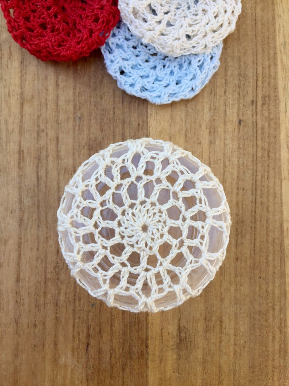 Bun Cover Ballet Bun Cover Crochet Bun Cover Cream Bun Etsy