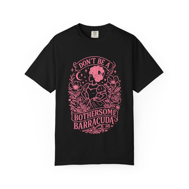 Camiseta Barracuda Molesta / Geraldine Grus Zodiac Academy / Camiseta divertida de fantasía de BookTok / Merchandising de ZA / Regalo para lectores de Romantasy imagen 11