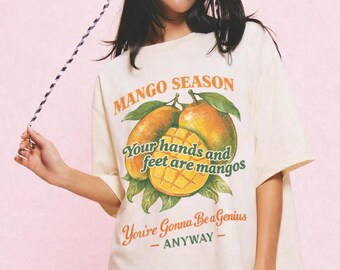 Shirt met mangoliedje Phish-geïnspireerd T-shirt, je wordt hoe dan ook een genie Vintage fruit Graphic T-shirt jambandshirt zomerconcertoutfit